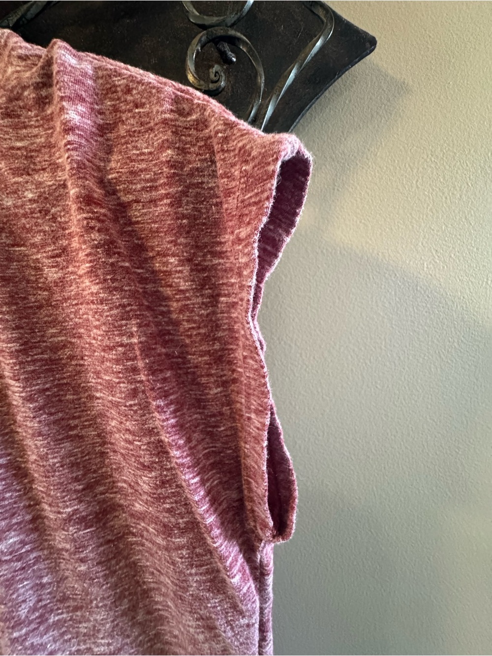All T-shirts 3 for $30!! 🎉
Women’s V-Neck Short Sleeve Top - Marled Wine - Picture 2 of 3